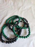 Malachite Crystal Bracelet